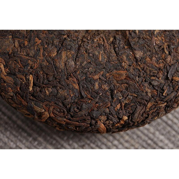 100g Yunnan Raw Material Puerh Cake Tea Golden Bud Small Cake Palace Ripe Tea