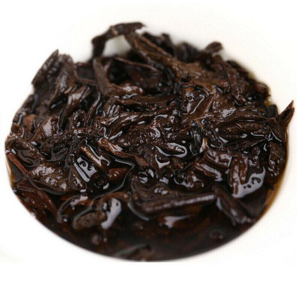 HelloYoungTea Jiao Yang" 2020 Haiwan Old Comrade Blazing Sun Ripe Puerh Shu Puer Tea 357g