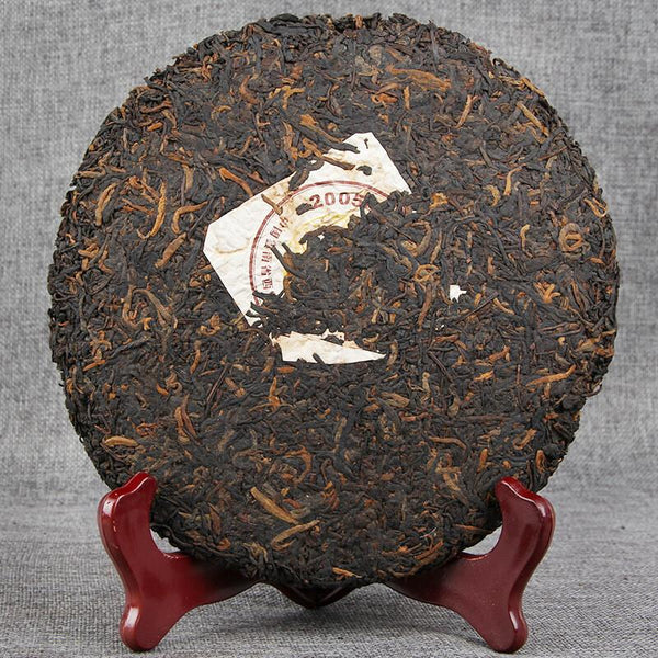 HelloYoungTea 357g 2005 Yunnan Pu Erh Tea Cake Ripe Puer Collection