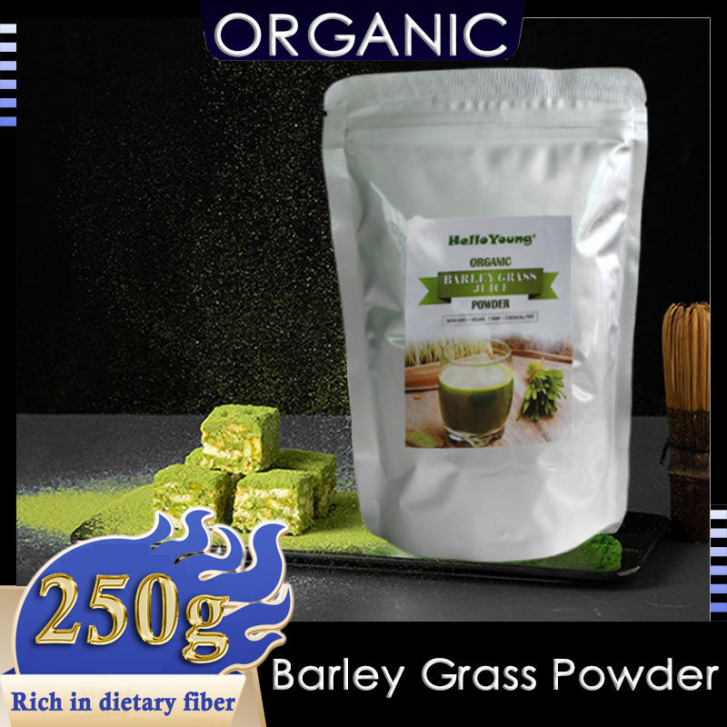 HelloYoung HelloYoung Imported Unsweetened Premium Organic Barley Grass with Rich Dietary Fiber, No Addtives Main image