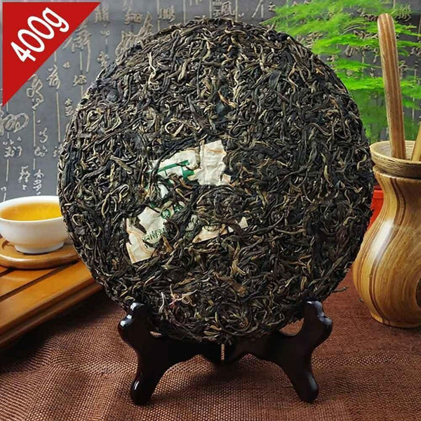 HelloYoungTea 400g Xigui Ancient Tree Raw Pu-erh Tea Cake