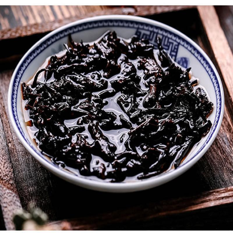 HelloYoungTea Bulang Mountain Ripe Pu-erh Tea Ancient Tree Premium Yunxiang Cake 357g