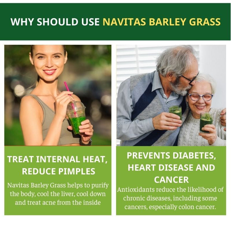HelloYoung HelloYoung Imported Unsweetened Premium Organic Barley Grass Organic Non-GMO Vegan Cold-Juiced and Low-Temperature Dried Secondary image