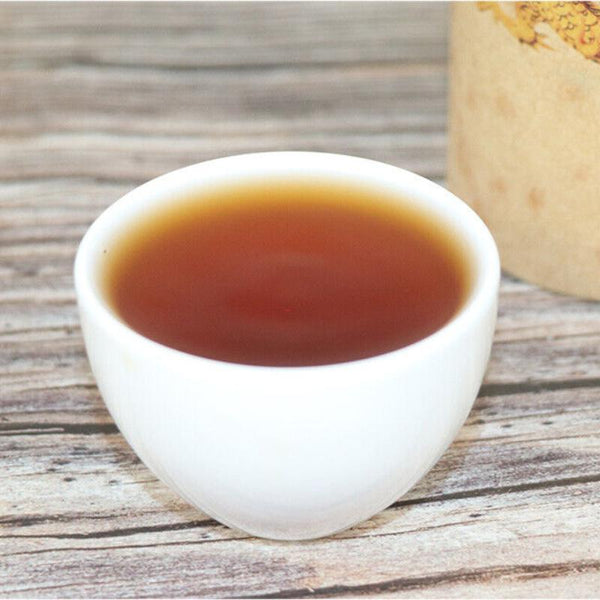 HelloYoungTea 2012 China Tea Ripe Puer Gongting Palace Pu'er Cooked Tea Loose Tea 150g Tin