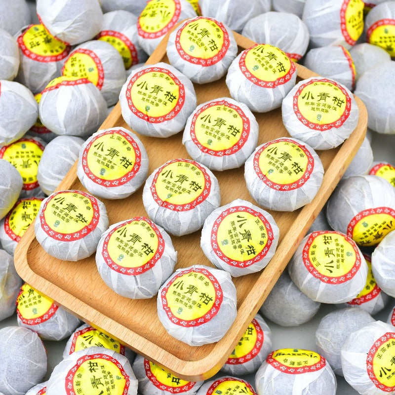 HelloYoung 500g Gift Tea Xiao Qing Guan Pu'er Tea Xin Hui Chen Pi Pu'er Tea Healthy Drinks Secondary image