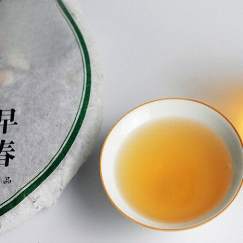 Mengku Rongshi 2013 Old Pu Erh Tea Mu Ye Chun Early Spring Raw Pu-erh Cake 400g