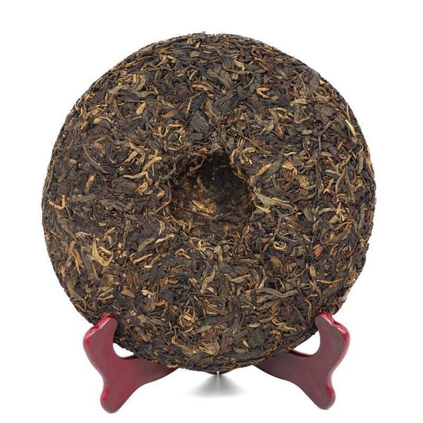 HelloYoungTea Green Cake Puer 400g MengKu Hao Rongshi Yunnan Mengku Qizi Tea Biscuit