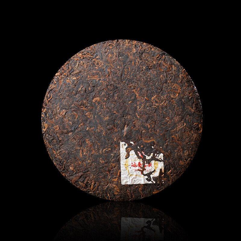 357g Iceland Pu'er Ripe Tea Yunnan Pu'er Tea Ancient Tree Tea Pu'er Tea Cake