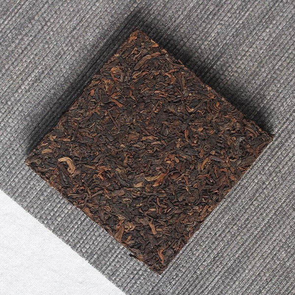 HelloYoungTea 100g  Yunnan Puerh Tea Leaves 2020 Yunnan Square Brick Puerh Ripe Tea