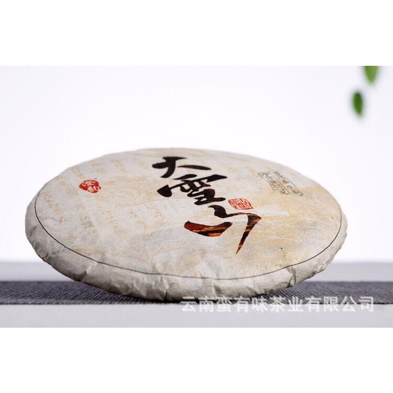 357g Yunnan Pu'er Tea Da Xueshan Early Spring Ancient Raw Tea Seven Seed Cake
