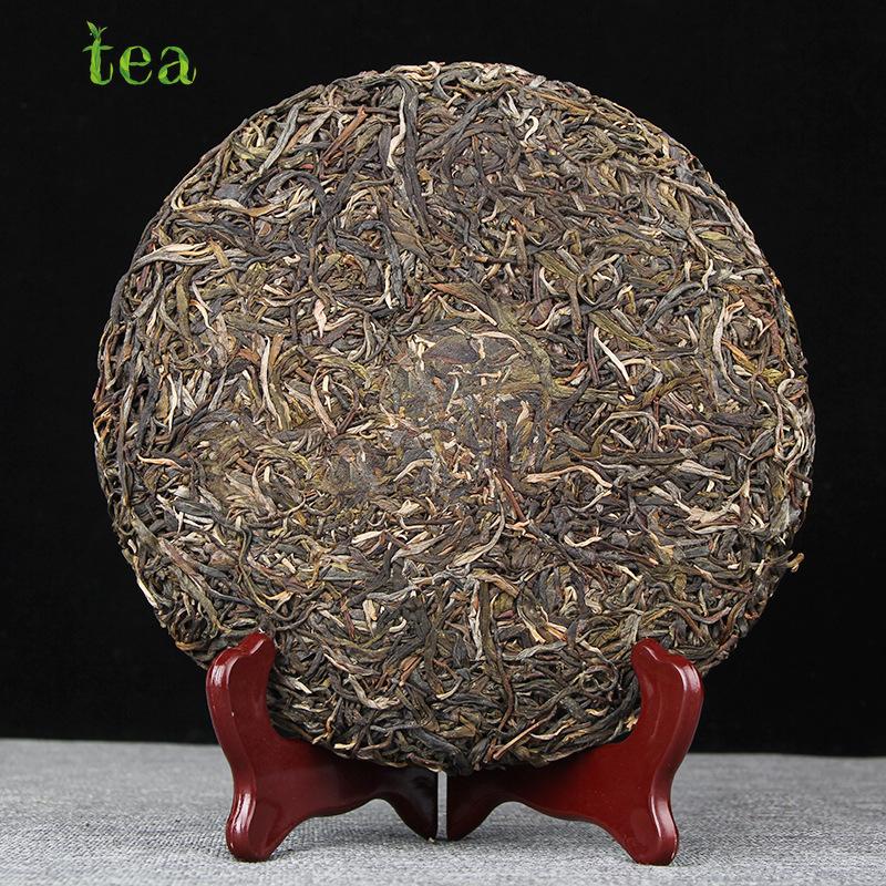 HelloYoungTea Manzhuan Raw Pu'er Tea, 357g, Six Famous Ancient Tree Mountains, Yunnan Manzhuan Shengpu'er "Seven Sons" Tea Cake