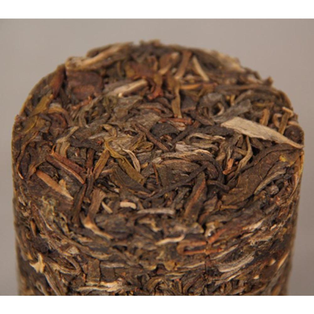 HelloYoungTea 500g Yunnan Pu-erh Tea Dragon Ball Ancient Tree Raw Tea Bamboo Tube Iceland