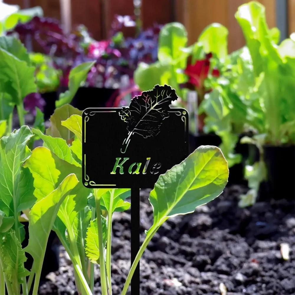 Waterproof Metal Seed Labels: Durable Garden Tags for Seedlings & Pots. Outdoor Decor.Durable for Pots & Vegetables. Main image