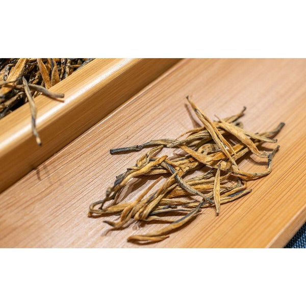 HelloYoungTea 500G Yunnan Black Tea Mini Gold Needle Fengqing Dian Hong Tea Small Gold Needle