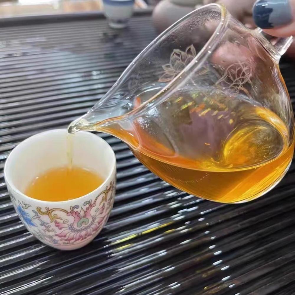 HelloYoungTea 250g Yunnan Pu'er Sheng Tea 2004 Banzhang Pu-erh Raw Tea Brick Puerh Shengcha