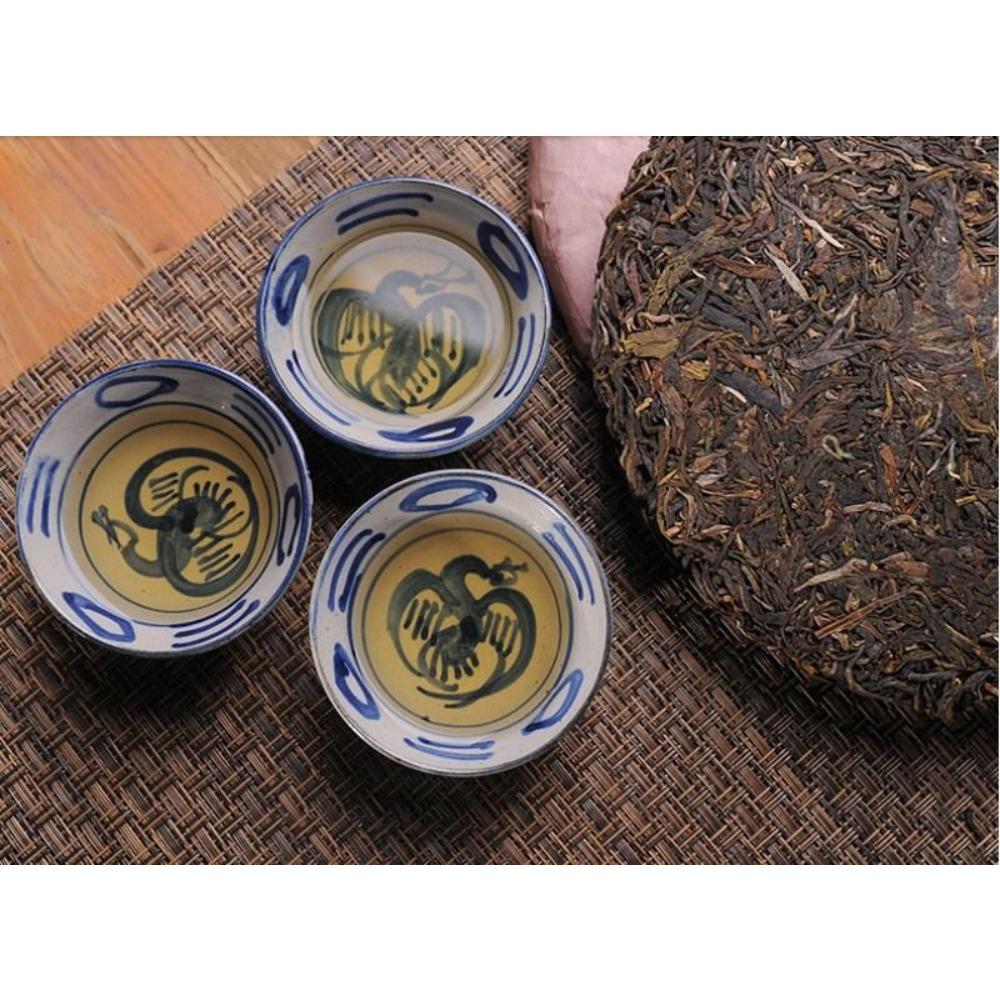 HelloYoungTea Raw Puerh Tea Cake Yunnan Iceland Organic Green Tea Premium Sheng Pu erh Healthy Drink