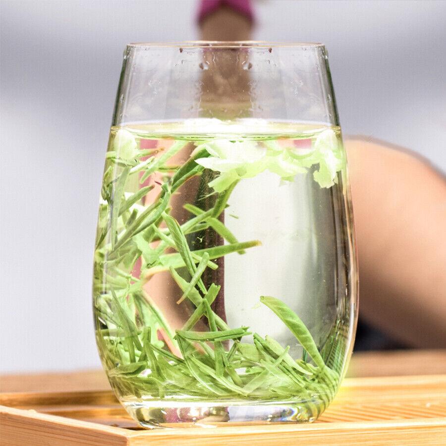 HelloYoungTea Jasmine Flower Green Tea Loose Leaf Mo Li Piao Xue Jasmine Green Tea 250g/can
