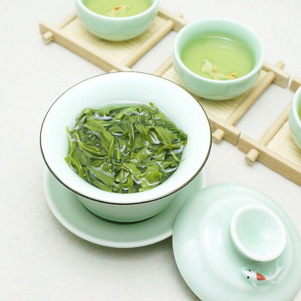 HelloYoungTea 2024 Biluochun Green Tea "Tian Wang", Curly Fresh Leaf Green Tea with Luzhou Flavor, 250g