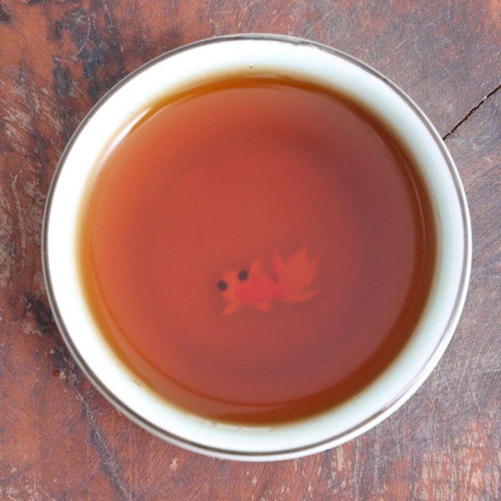 Yunnan Menghai Aged Ripe Puer Tea Brick 250g 云南勐海陈年熟普洱砖茶 250克