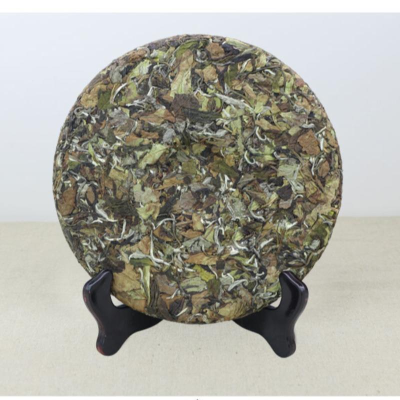 HelloYoungTea 350g Premium Fujian Bai Mu Dan White Peony Fuding Bai Cha China White Tea Cake