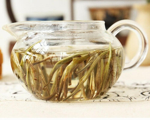 HelloYoungTea Chinese Organic Tea Bai Hao Yin Zhen Silver Needle White Tea Loose Leaf Buds Tea