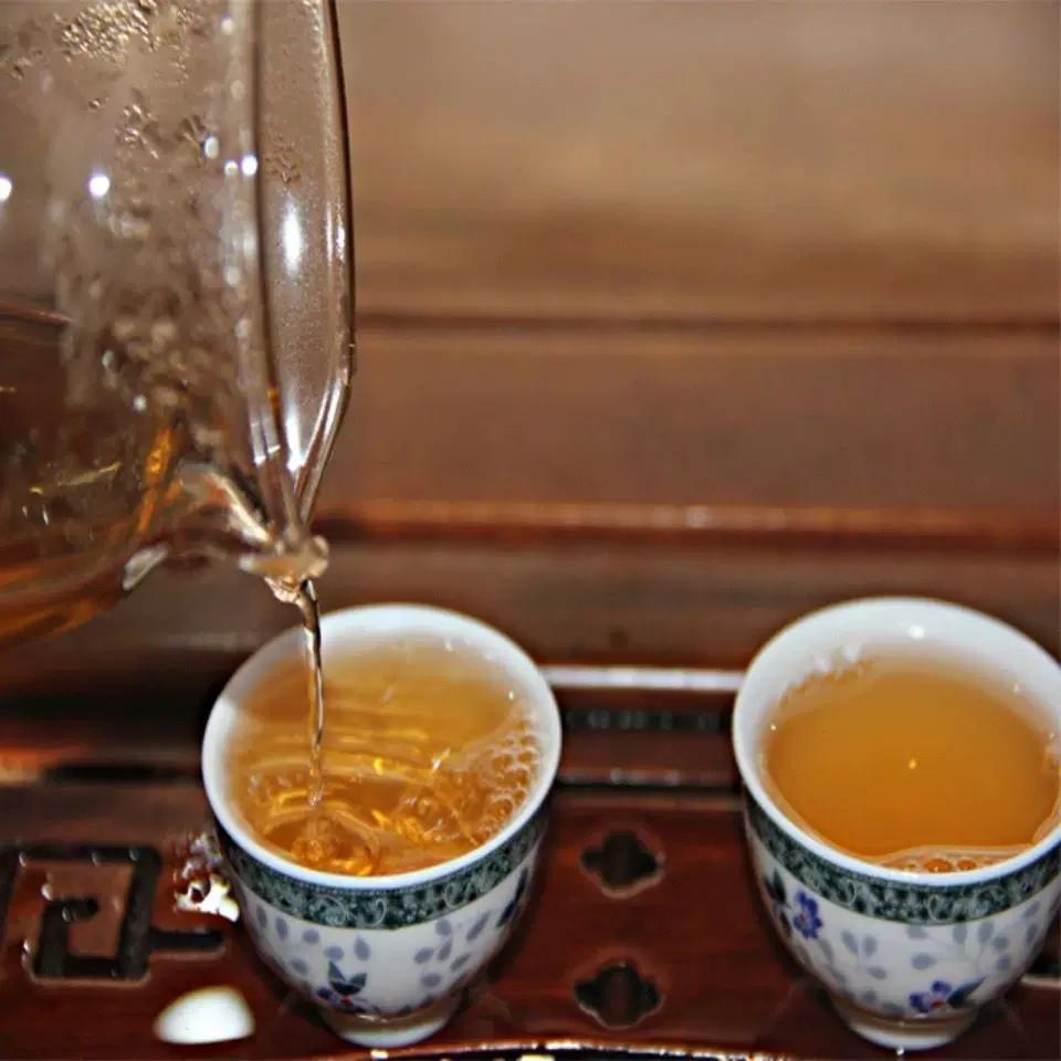 HelloYoungTea Pu'er Tea Puer Cha Tea Cake Organic Health Drink Dayi 357g Yunnan Dayi