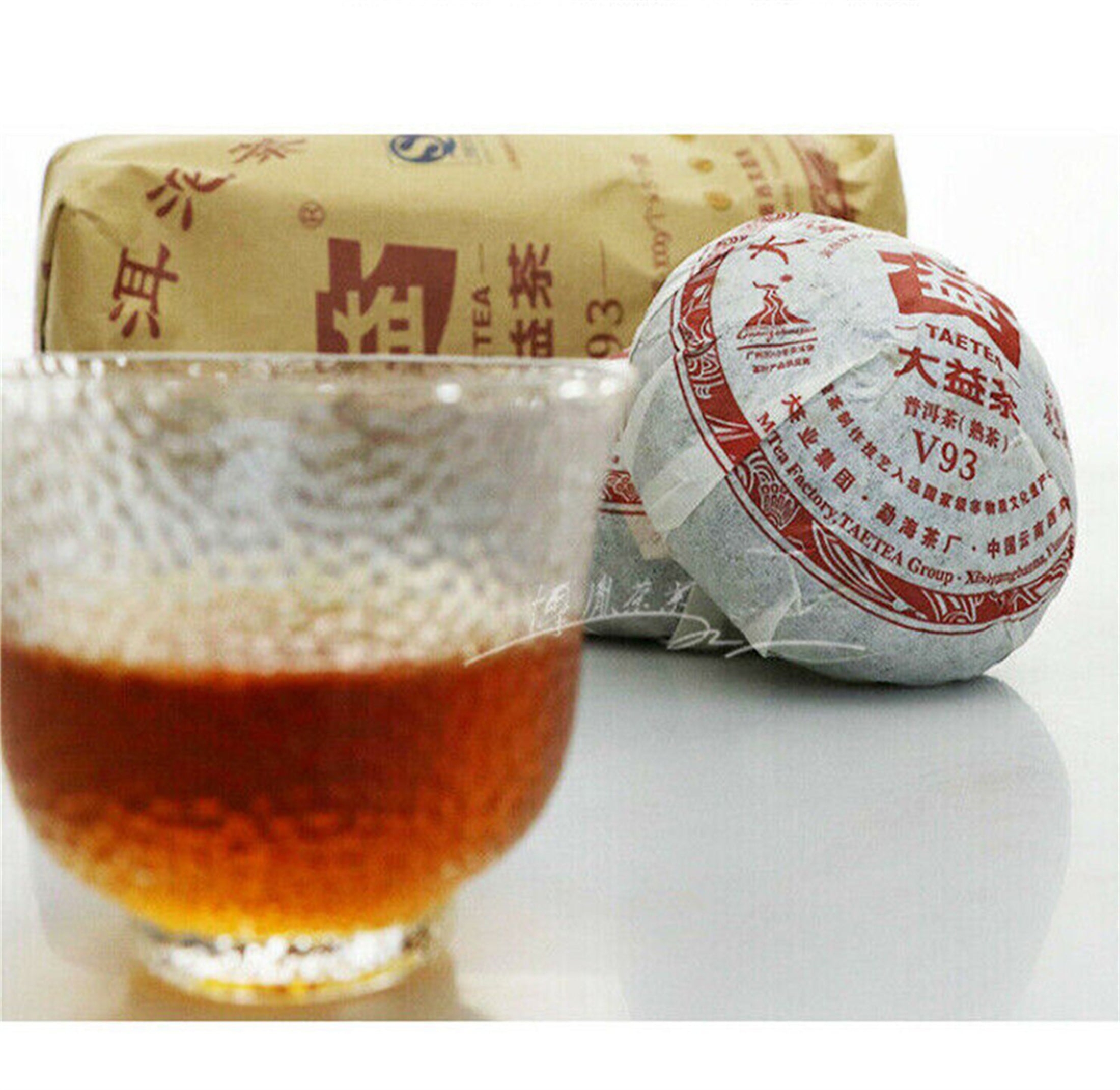 HelloYoung Tuo Cha Puer Ripe Tuocha * Pu Erh V93 Tea Menghai Dayi Ripe Pu-erh Tea