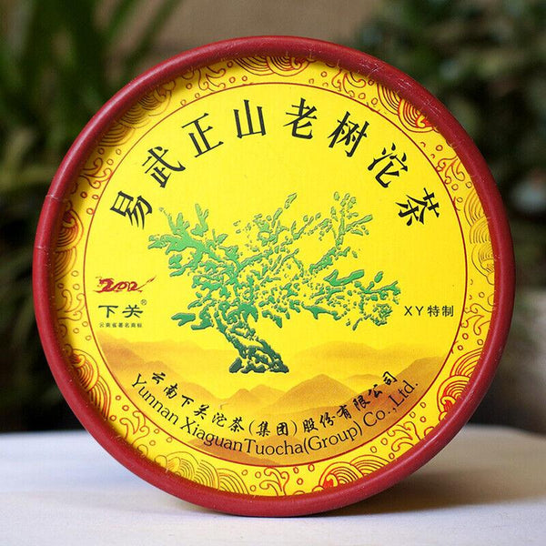 HelloYoungTea 2012 Xiaguan Tuocha Yiwu Zheng Shan Old Tree Puer Raw Tea 100g Yunnan Pu-erh Tea