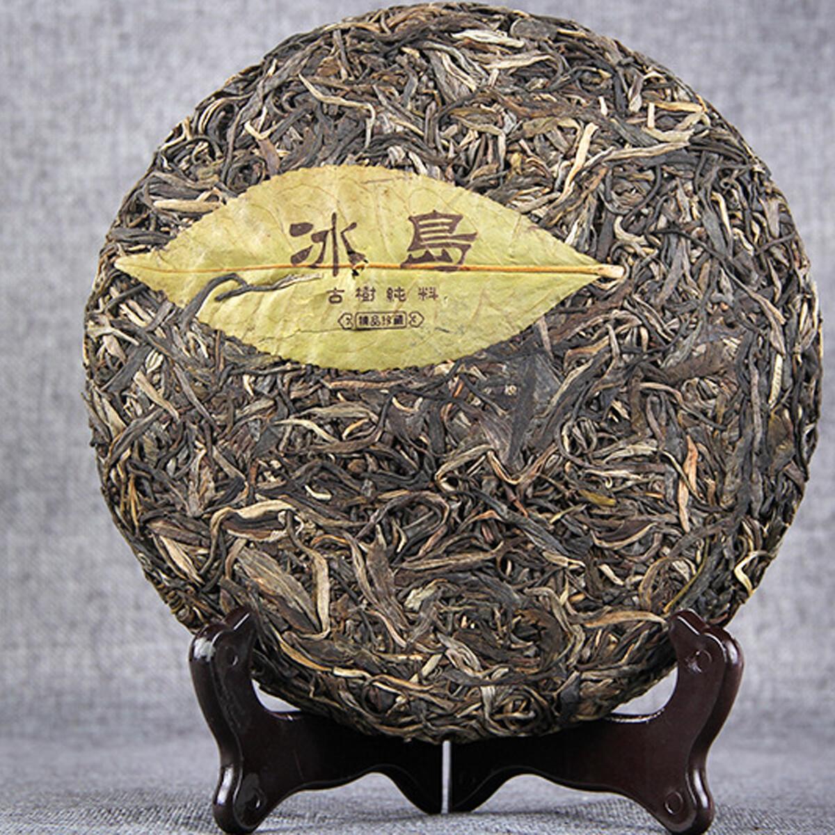 HelloYoungTea Premium Yunnan Green Pu erh Tea Cake 357g Early Spring Bingdao Health Tea