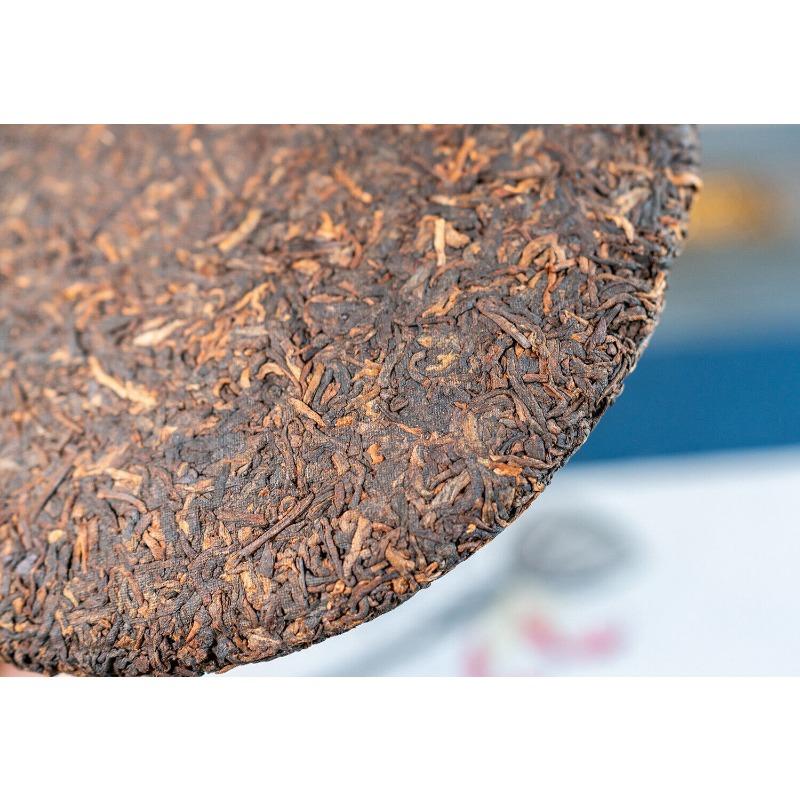 357g Lao Ban Zhang Ripe Puerh Tea Yunnan Ancient Tree Aged Ripe Puerh Tea