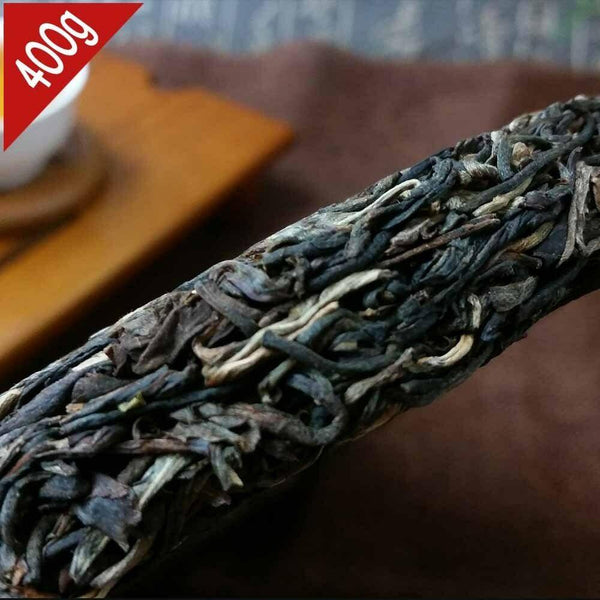 HelloYoungTea 400g Xigui Ancient Tree Raw Pu-erh Tea Cake