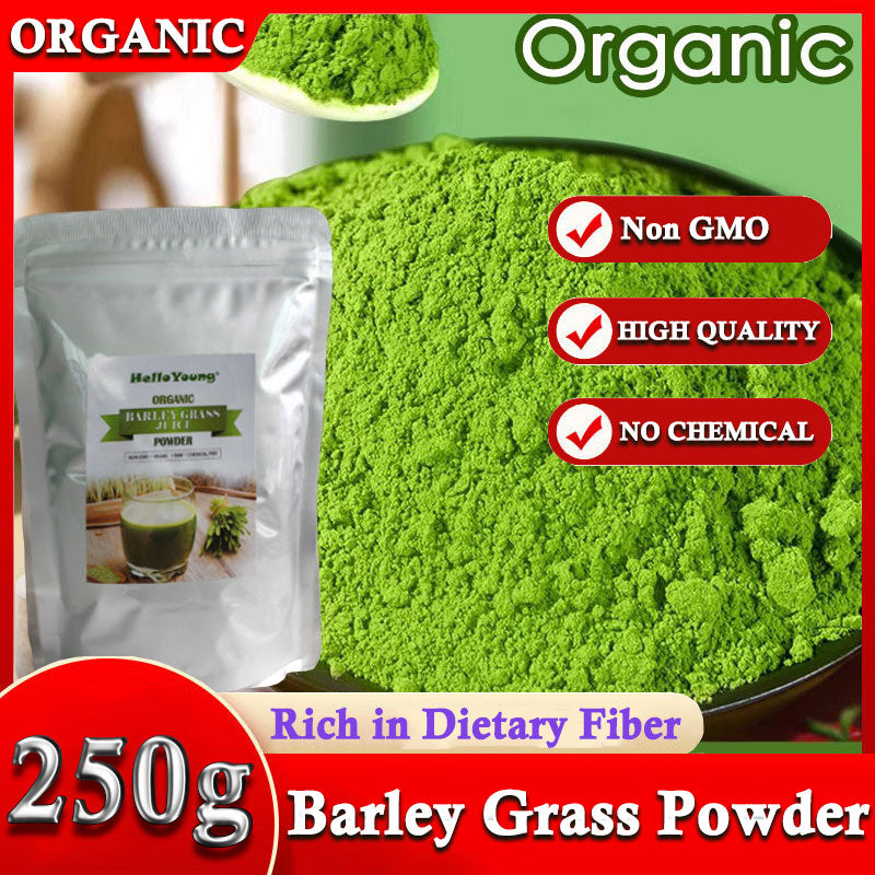 HelloYoung High quialty green Barley Grass Juice Powder Barley Grass Powder organic Main image