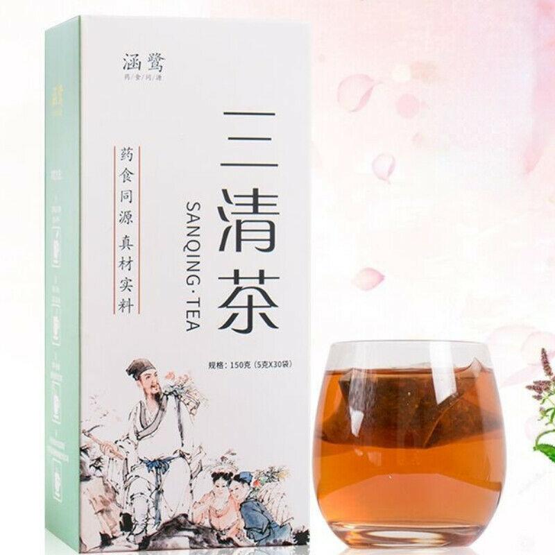 HelloYoungTea Natural Mint Cassia Rose Red Dates Herbal Tea 150g Organic Herbs Tea Sanqingcha