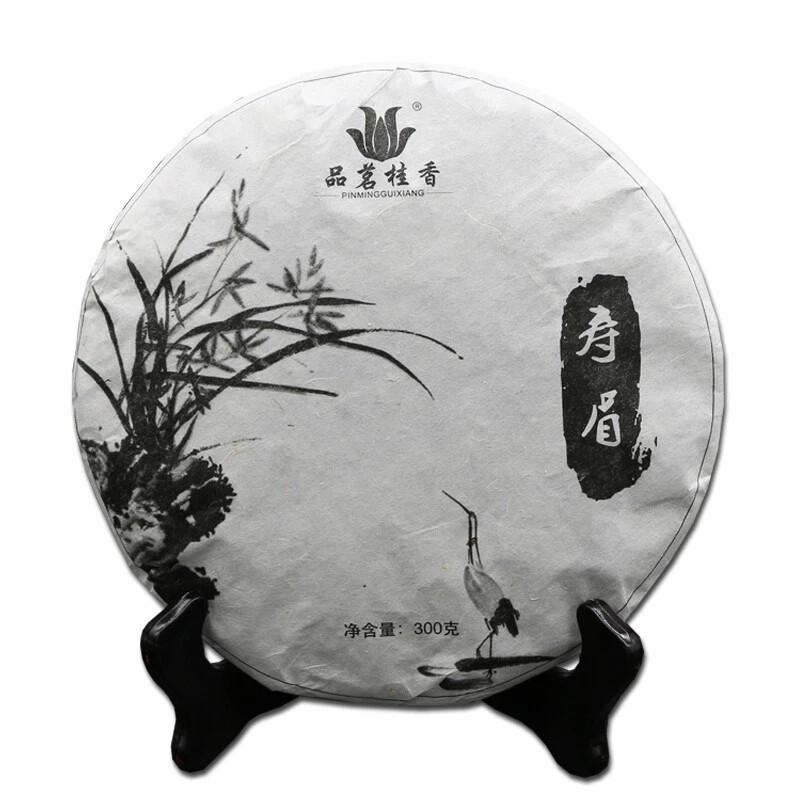 300g Fuding Organic Gong Mei Tribute Eyebrow High Mountain White Tea Shou Mei 300克福鼎有机贡眉 高山白茶 寿眉