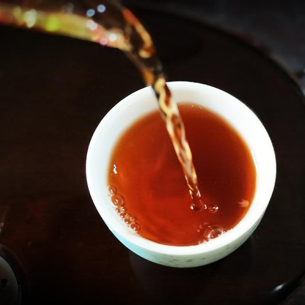 Yunnan Pu'er Old Ripe Tea 200g Yiwu Ripe Tea