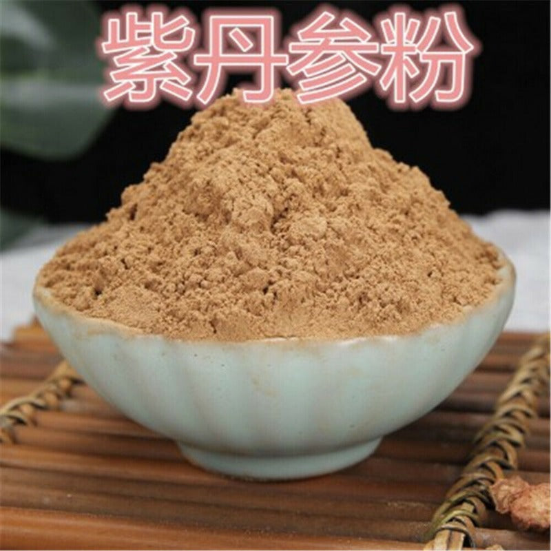 250g Premium Salvia Miltiorrhiza Powder Organic Wild Dan Shen Root Powder