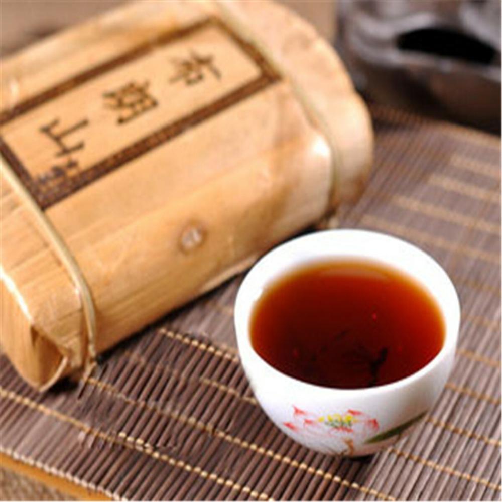 HelloYoungTea Pu-Erh Tea Ripe Cake Yunnan 500g Fermented Chinese Organic Premium Loose Leaf Bulk