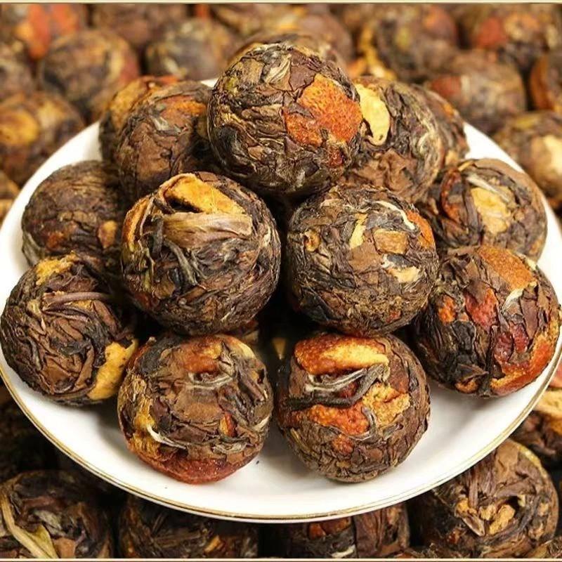 250g White Tea Stuffed Tangerine Orange Fuding Chenpi Bai Cha Aged Shou Mei new 250克 福鼎陈皮白茶（柑橘填装）陈年寿眉 新品