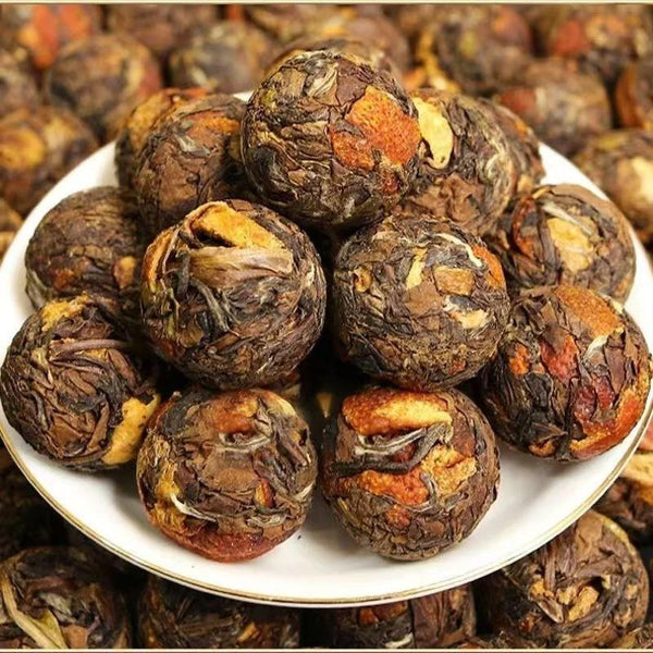 250g White Tea Stuffed Tangerine Orange Fuding Chenpi Bai Cha Aged Shou Mei new 250克 福鼎陈皮白茶（柑橘填装）陈年寿眉 新品