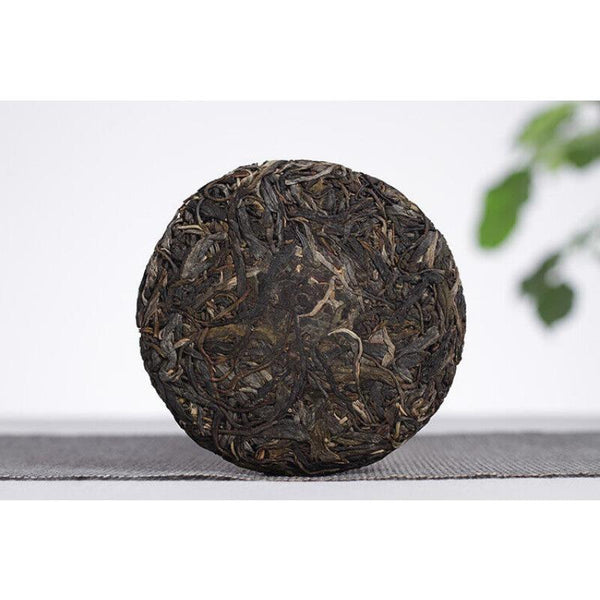 HelloYoungTea Yunnan Pu'er Tea Cake 100g Ban Zhang Raw Tea Cake