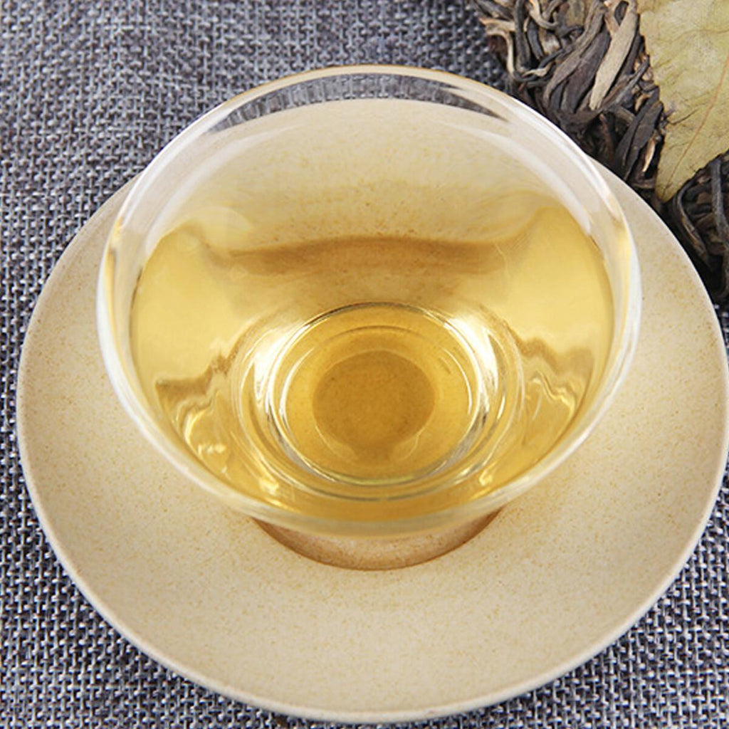 HelloYoungTea Premium Yunnan Green Pu erh Tea Cake 357g Early Spring Bingdao Health Tea
