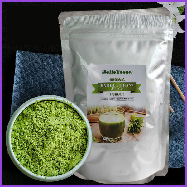HelloYoung HelloYoung barley grass powder original 250g (100% ORGANIC, PURE & ORIGINAL)