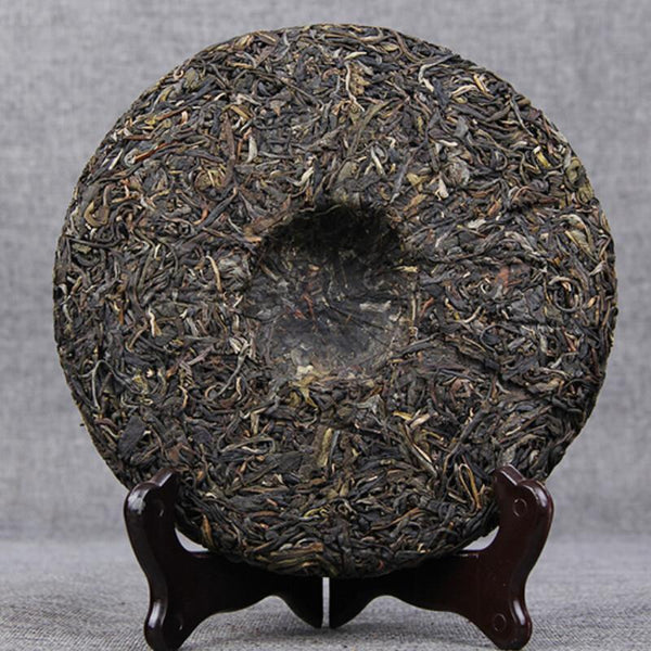 HelloYoungTea 2018 Yunnan Ancient Tree Puerh Tea Cake 357g Premium Chinese Green Tea
