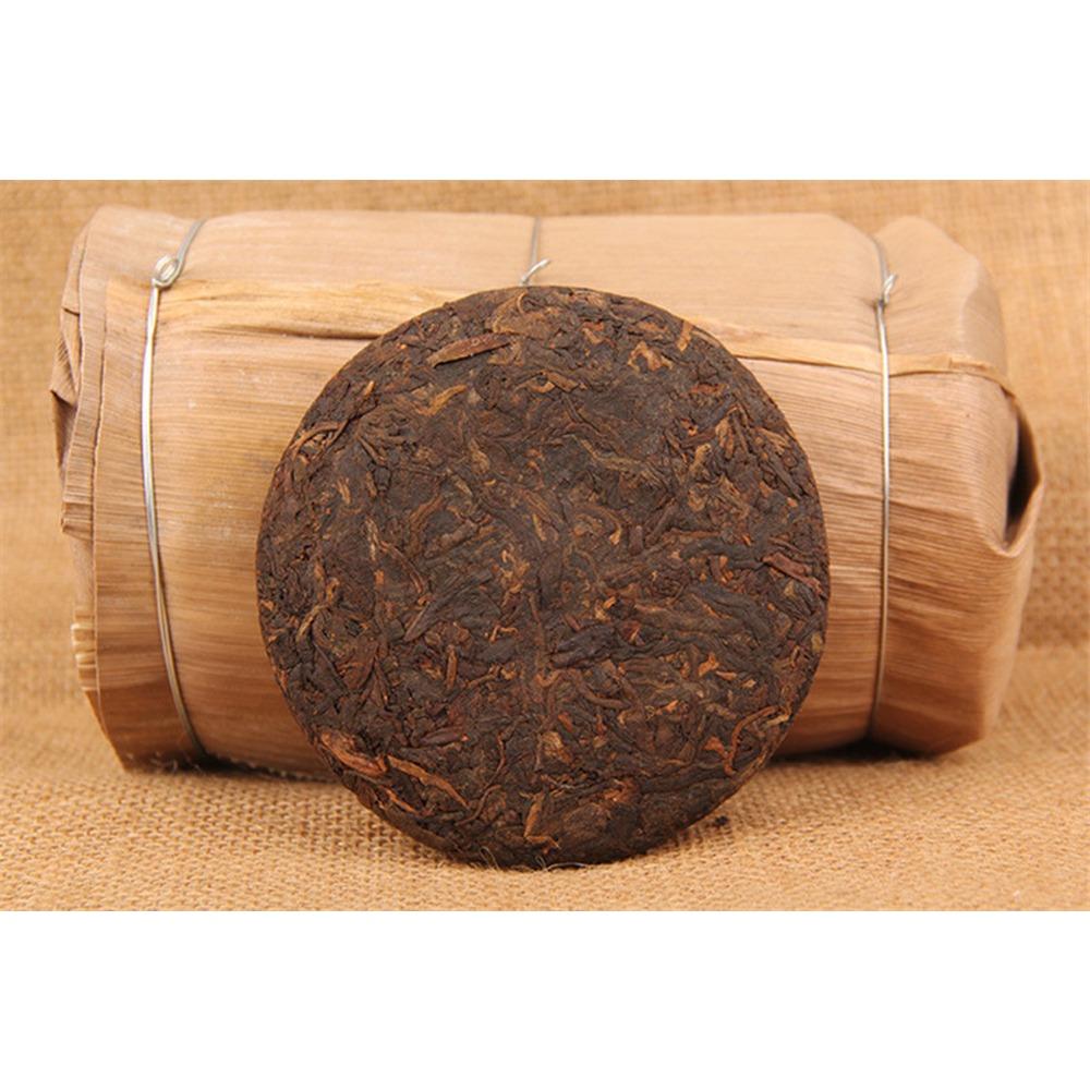 HelloYoungTea 100g Pu-erh Ripe Tea Cake, Old Ban Zhang China Black Tea