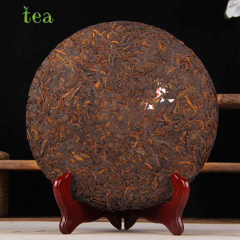 HelloYoungTea 2022 Ripe Pu-erh "Anniversary Millet" Ripe Tea Cake: Yiwu Zhengshan Jinwu Yun Nan Cici Tea Cake