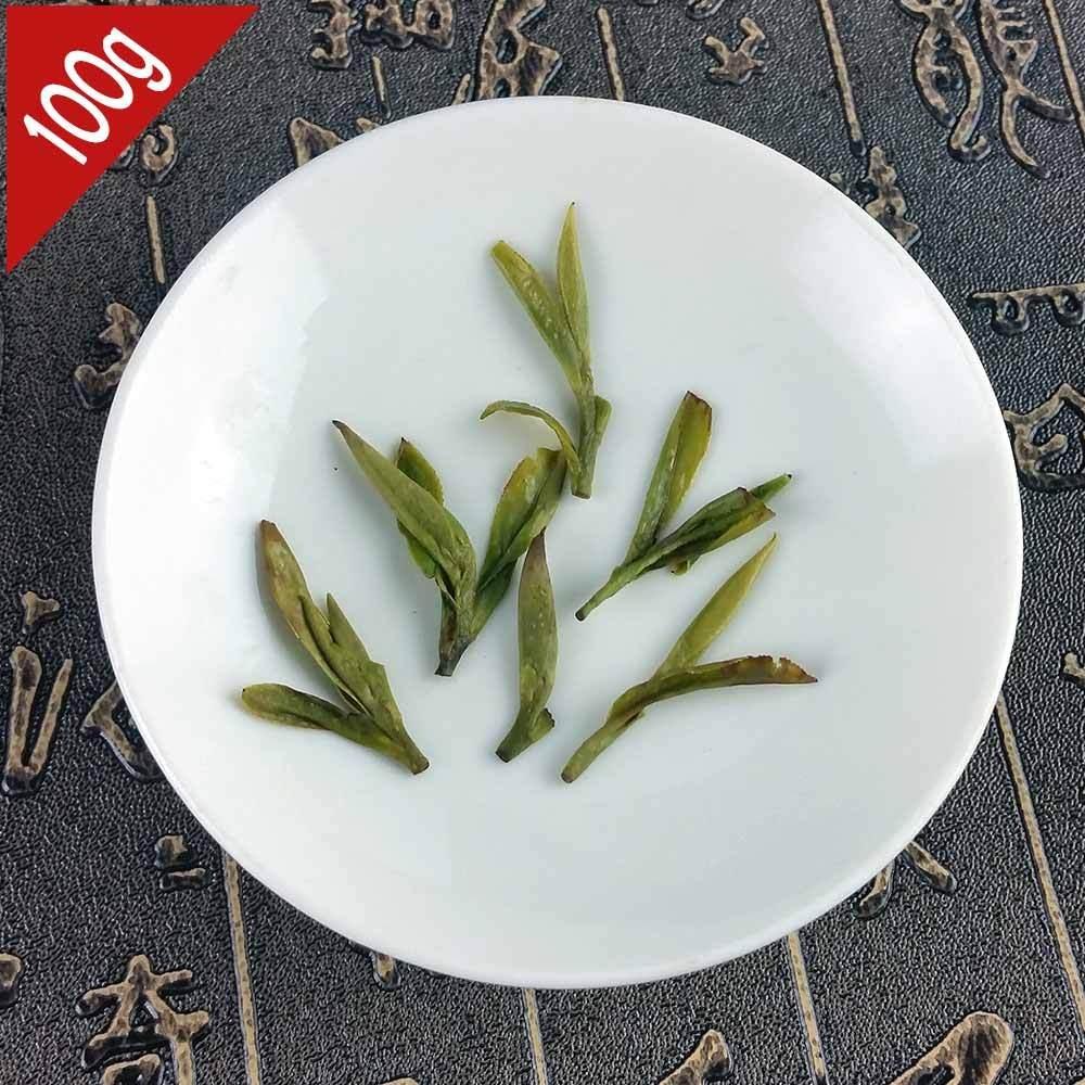 HelloYoungTea 5A Superfine Xihu Longjing Dragon Well Tea 100g Gift Pack