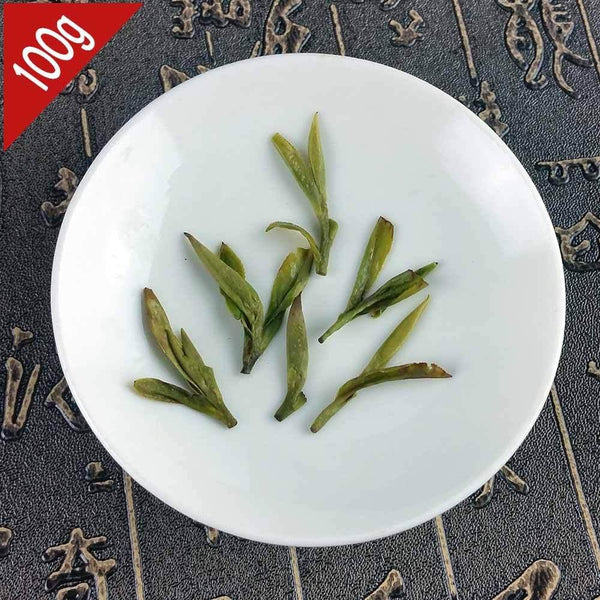 HelloYoungTea 5A Superfine Xihu Longjing Dragon Well Tea 100g Gift Pack