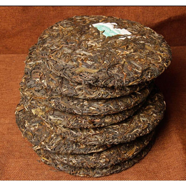 HelloYoungTea Yunnan 357g Raw Pu-erh Tea Cake Lao Ban Zhang Ancient Tree Pure Tea