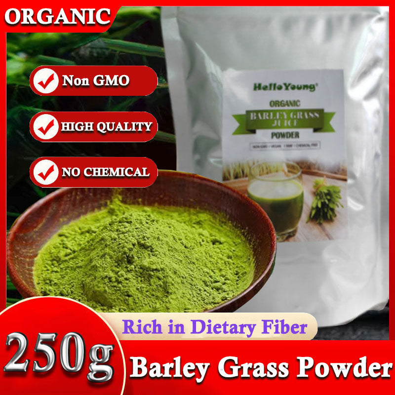 HelloYoung Organic Wheat Grass Powder 250g, Wheatgrass Powder for Immunity Support Main image