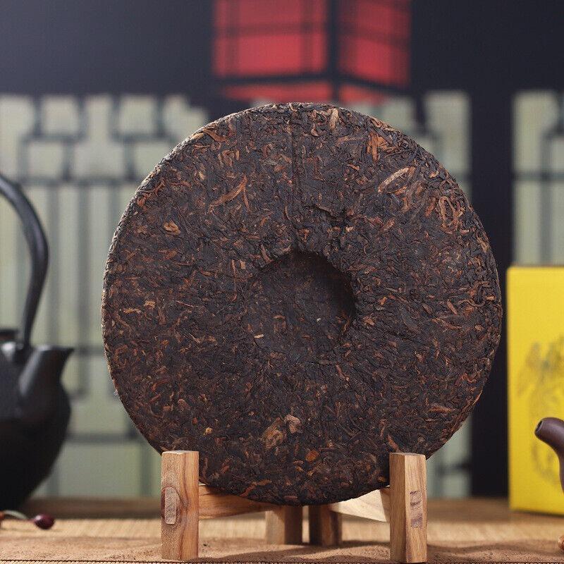HelloYoungTea 357g Yunnan Pu'er Tea Collection Chenxiang Qizi Cake Tea Ripe Tea Gift Box Cake